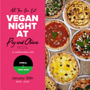 Vegan Event  - 30th Jan 2025 - Ticket for 1 Person